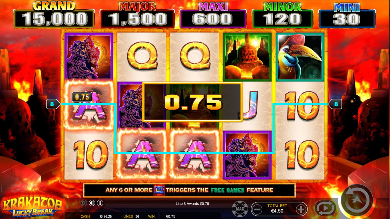 Krakatoa Slot Demo Image