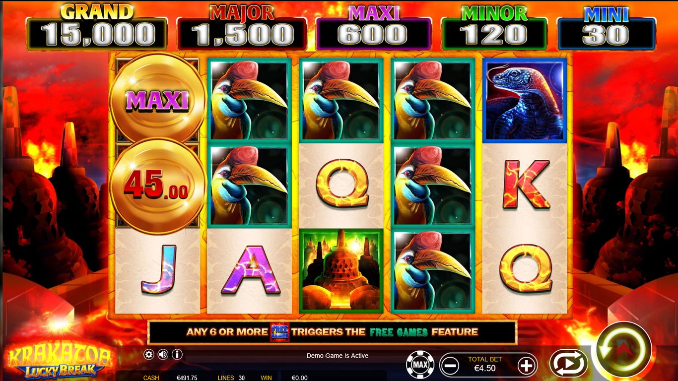 Krakatoa Slot Slot Image in Demo - pic. 2