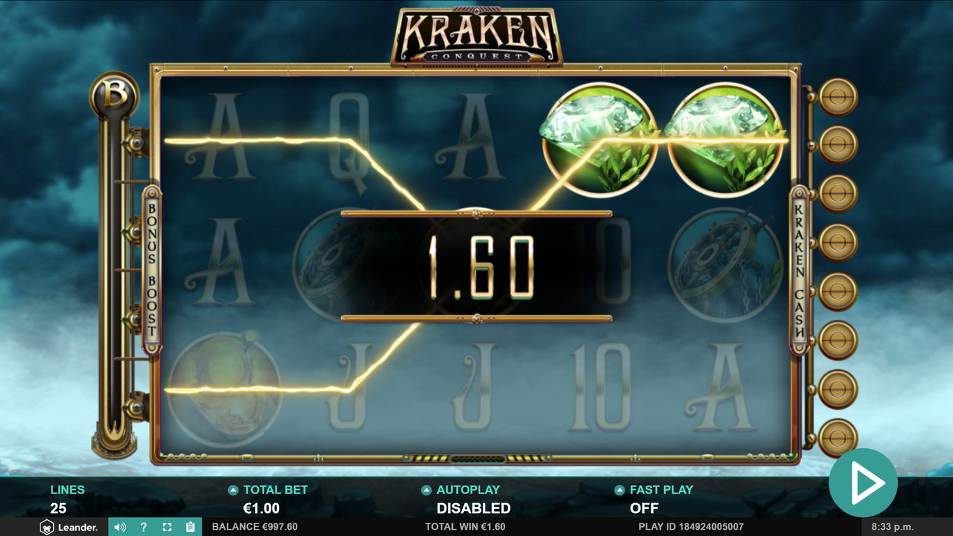 Kraken Conquest Slot Slot Image in Demo - pic. 2