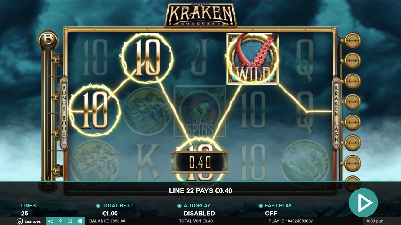 Kraken Conquest Slot Slot Image in Demo - pic. 3