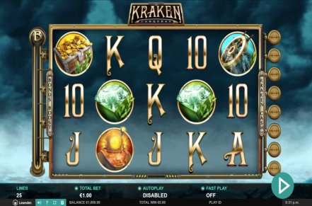 Kraken Conquest Slot Logo
