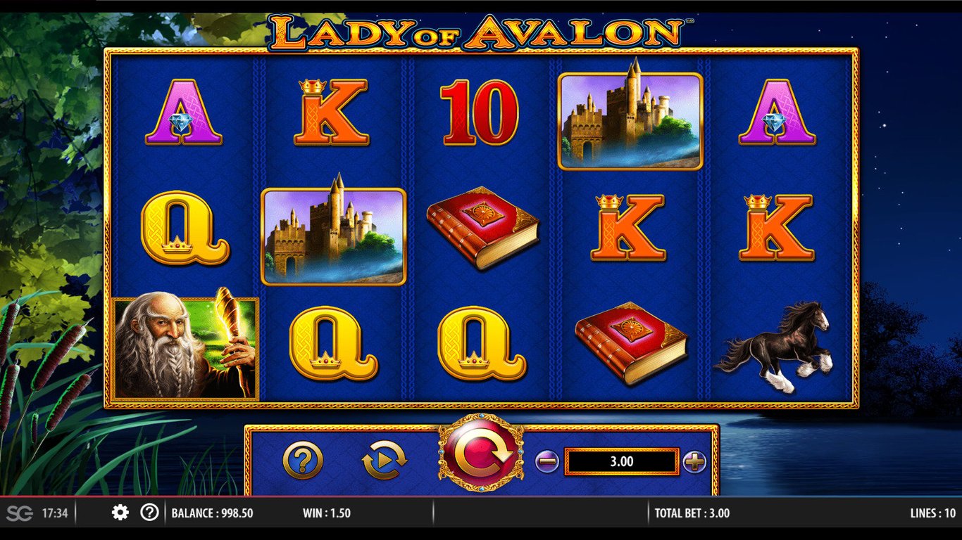 Lady of Avalon Slot Slot Image in Demo - pic. 2