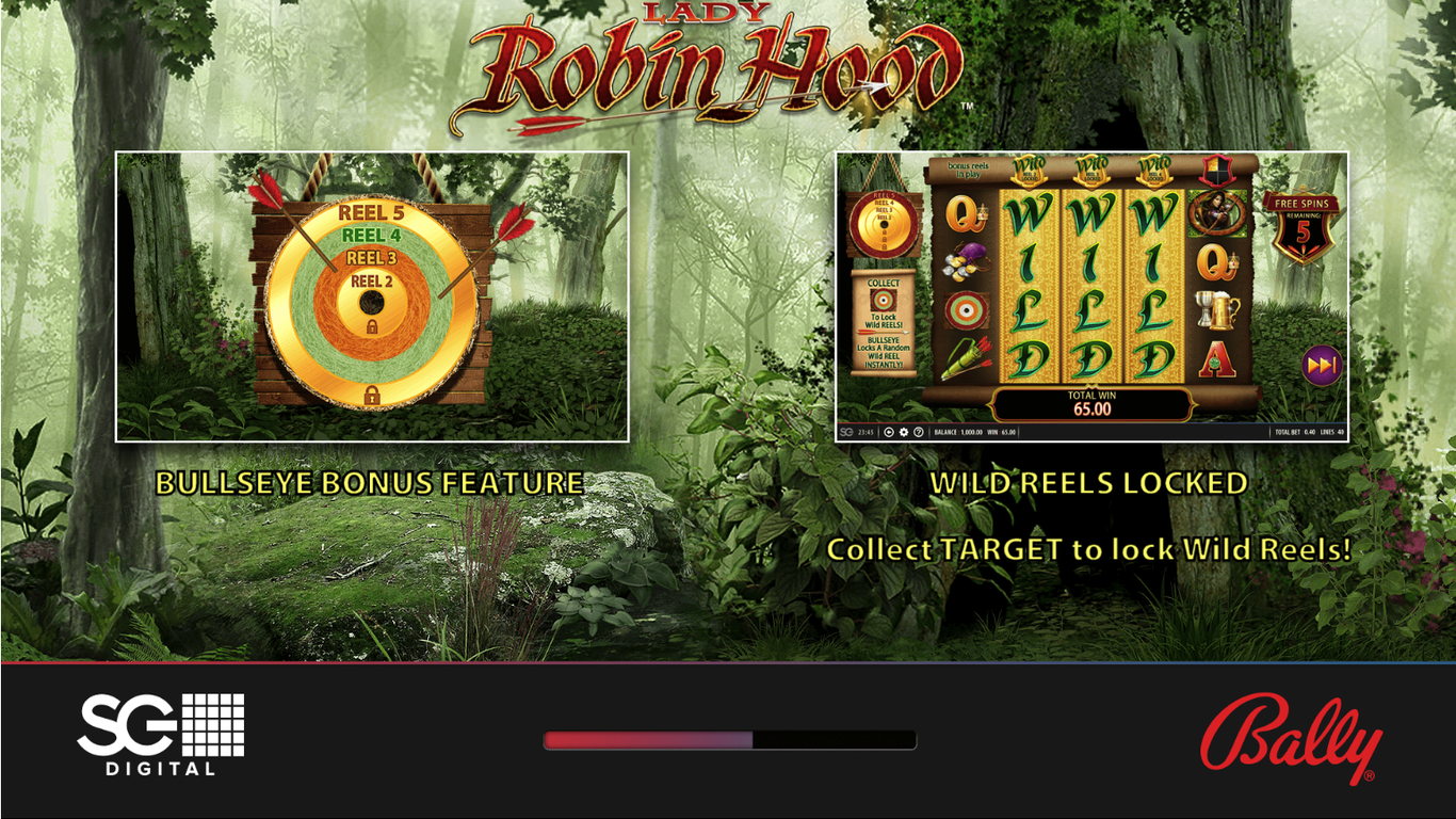 Lady of Robinhood Slot Demo Image