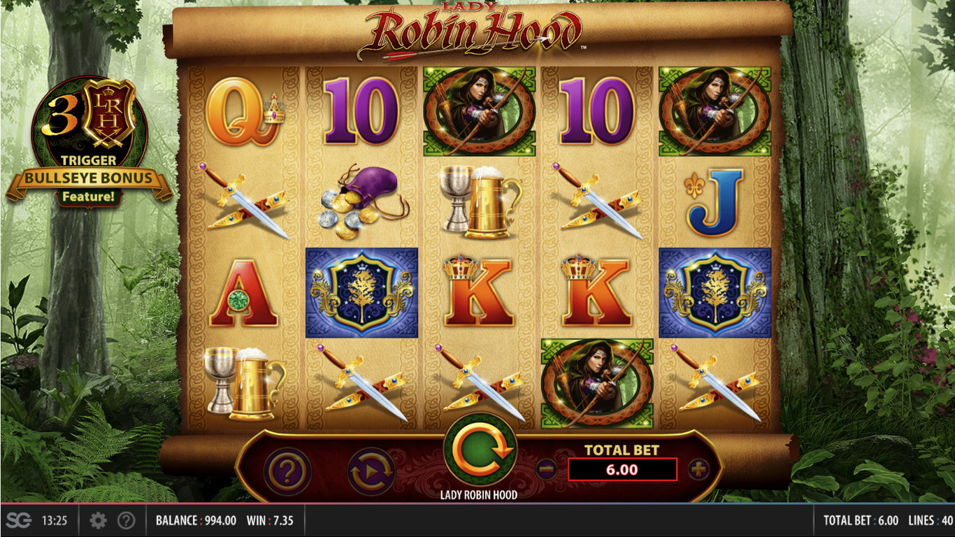 Lady of Robinhood Slot Slot Image in Demo - pic. 2