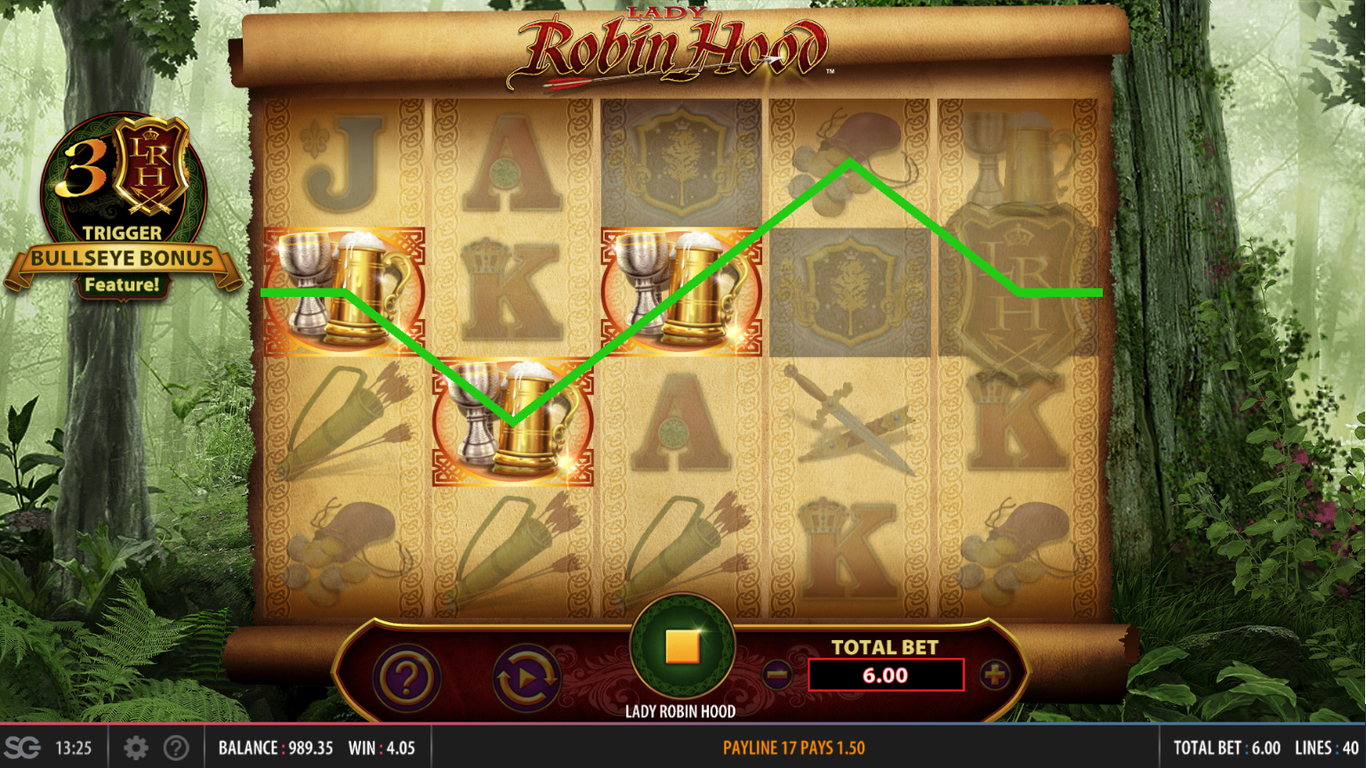 Lady of Robinhood Slot Slot Image in Demo - pic. 3