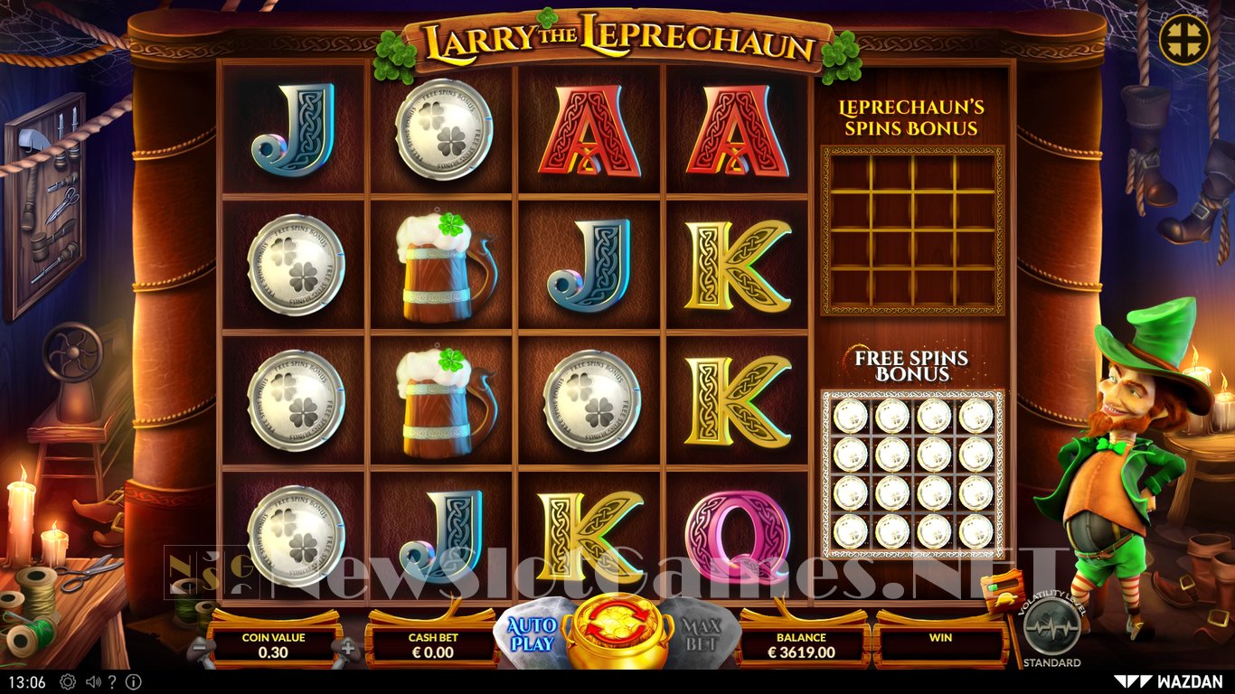 Larry the Leprechaun Slot Slot Image in Demo - pic. 12