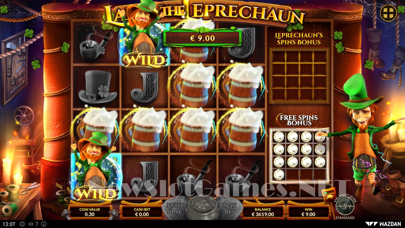 Larry the Leprechaun Slot Slot Image in Demo - pic. 13