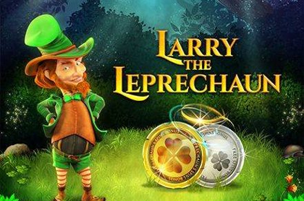 Larry the Leprechaun Slot Logo