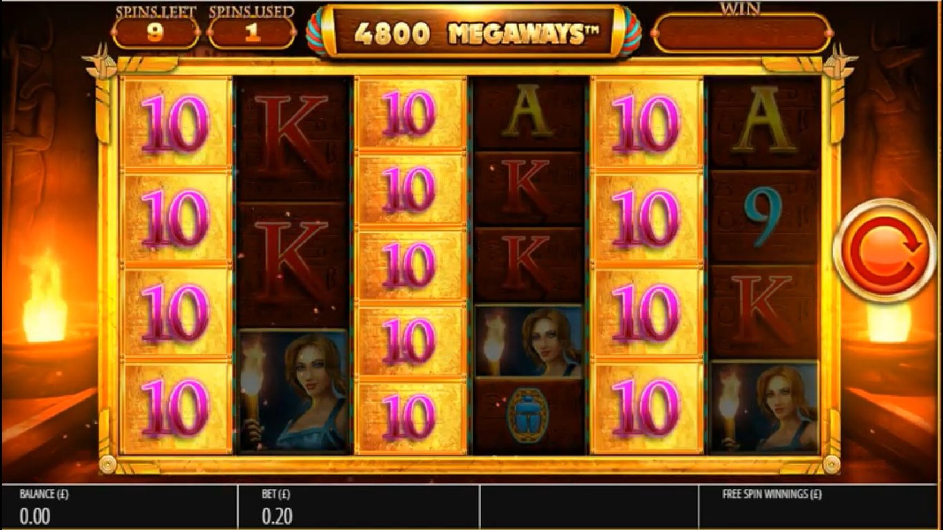 Legacy of Ra Megaways Slot Demo Image