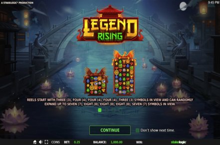 Legend Rising Slot Icon