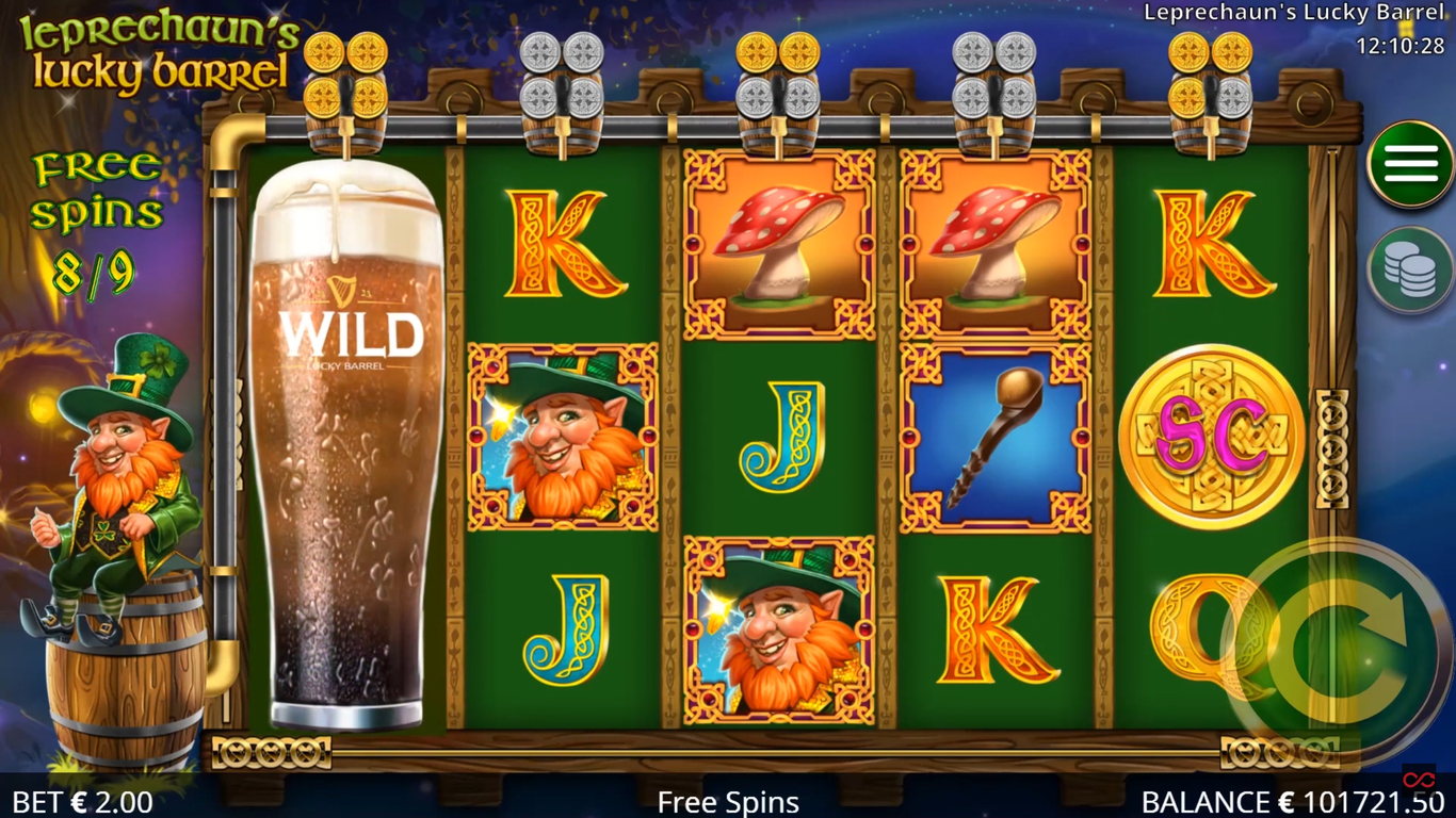Leprechauns Lucky Barrel Slot Slot Image in Demo - pic. 2