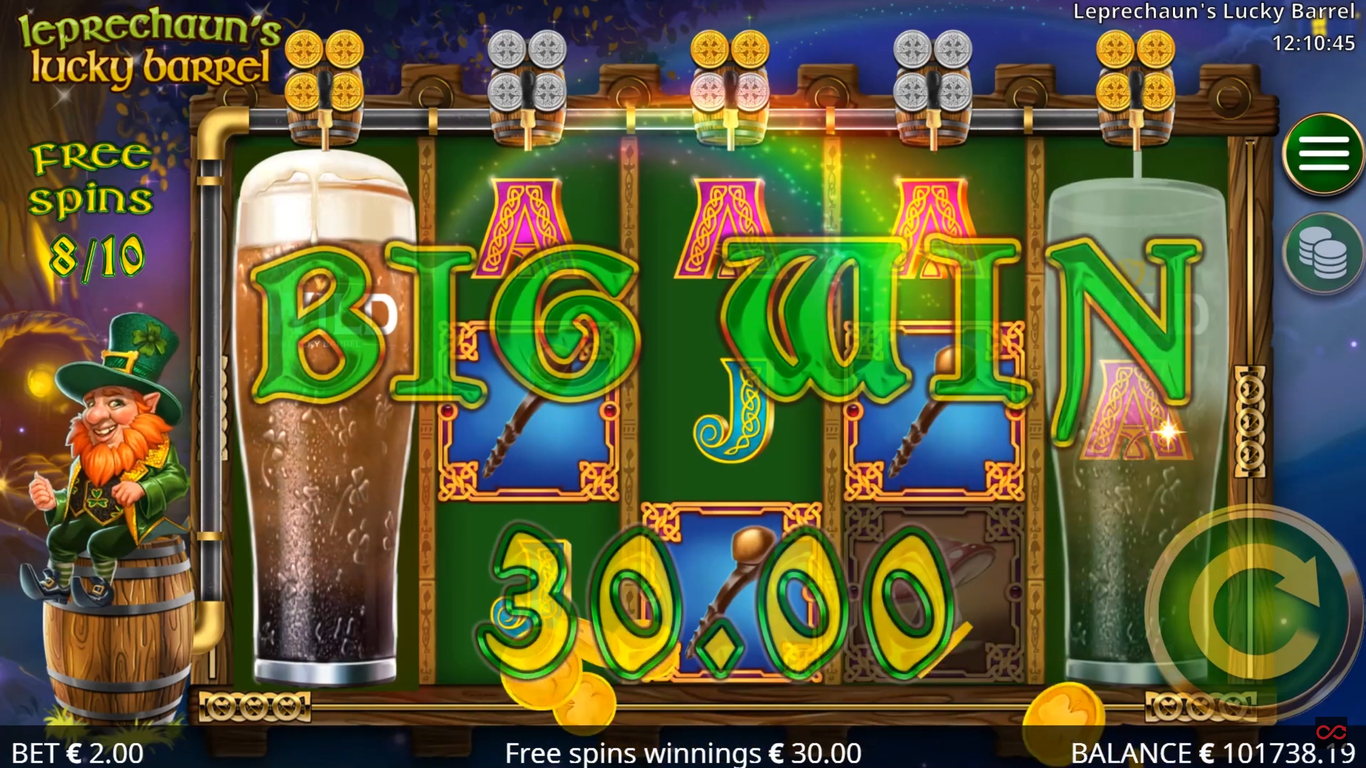 Leprechauns Lucky Barrel Slot Slot Image in Demo - pic. 3