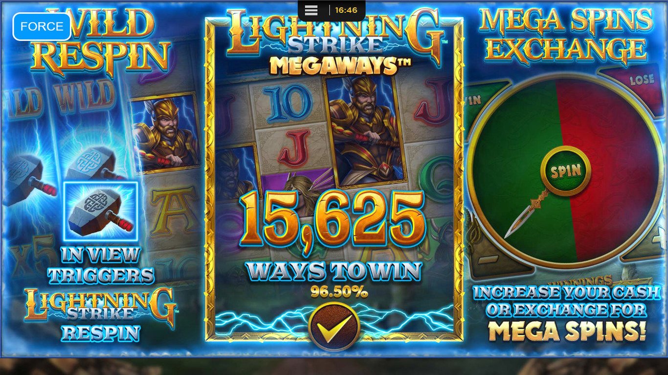 Lightning Strike Megaways Slot Demo Image