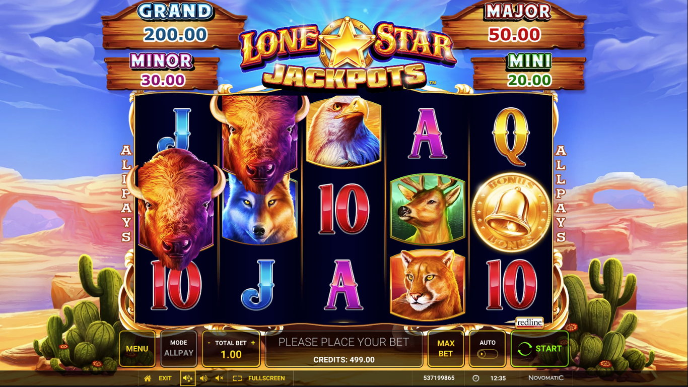 Lone Star Jackpots Slot Slot Image in Demo - pic. 2