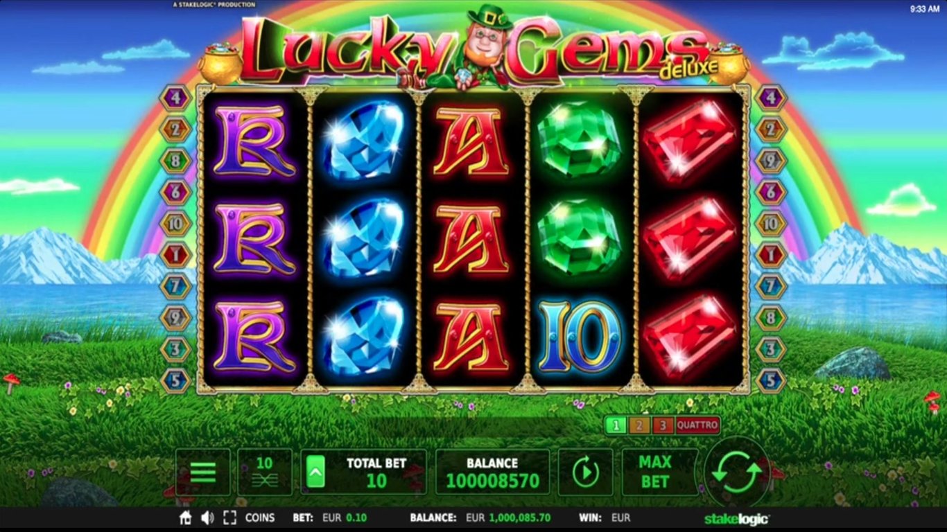 Lucky Gems Deluxe Slot Demo Image