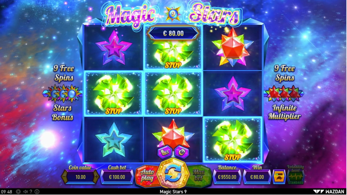 Magic Stars 9 Slot Demo Image
