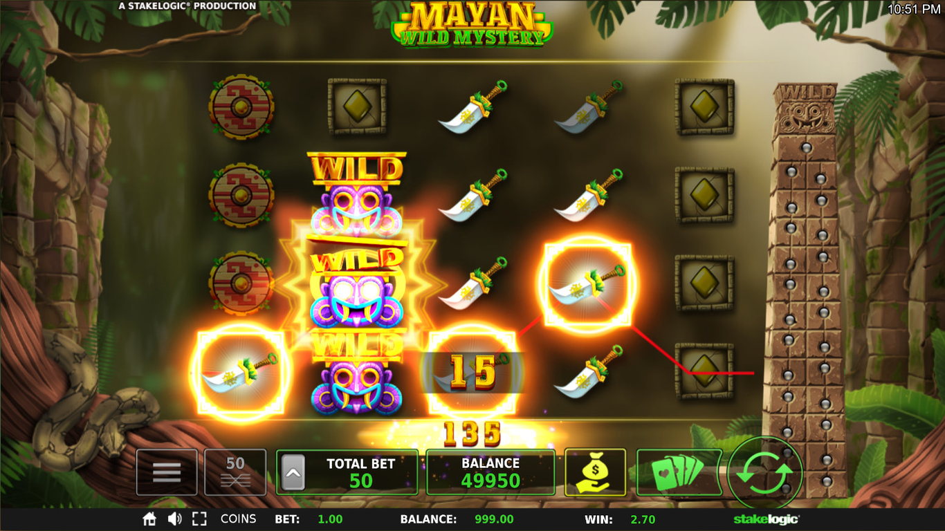 Mayan Wild Mystery Slot Demo Image