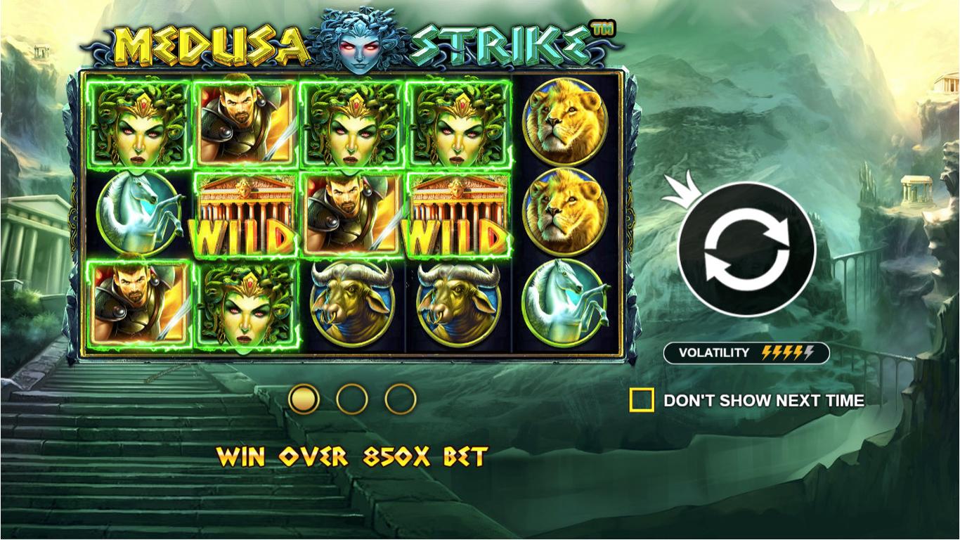 Medusa Strike Slot Demo Image