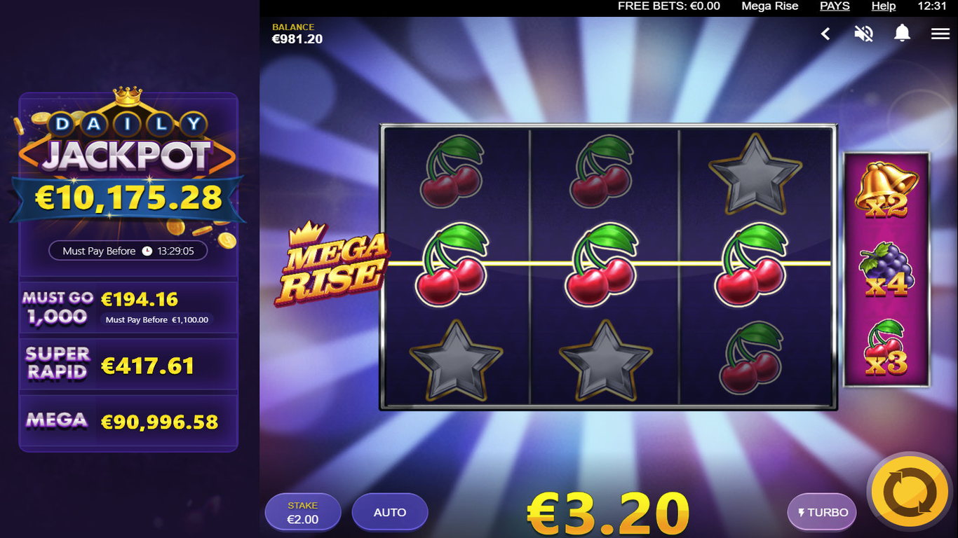 Mega Rise Slot Slot Image in Demo - pic. 2
