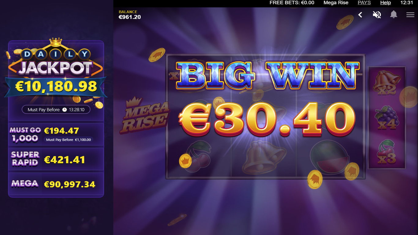 Mega Rise Slot Slot Image in Demo - pic. 3