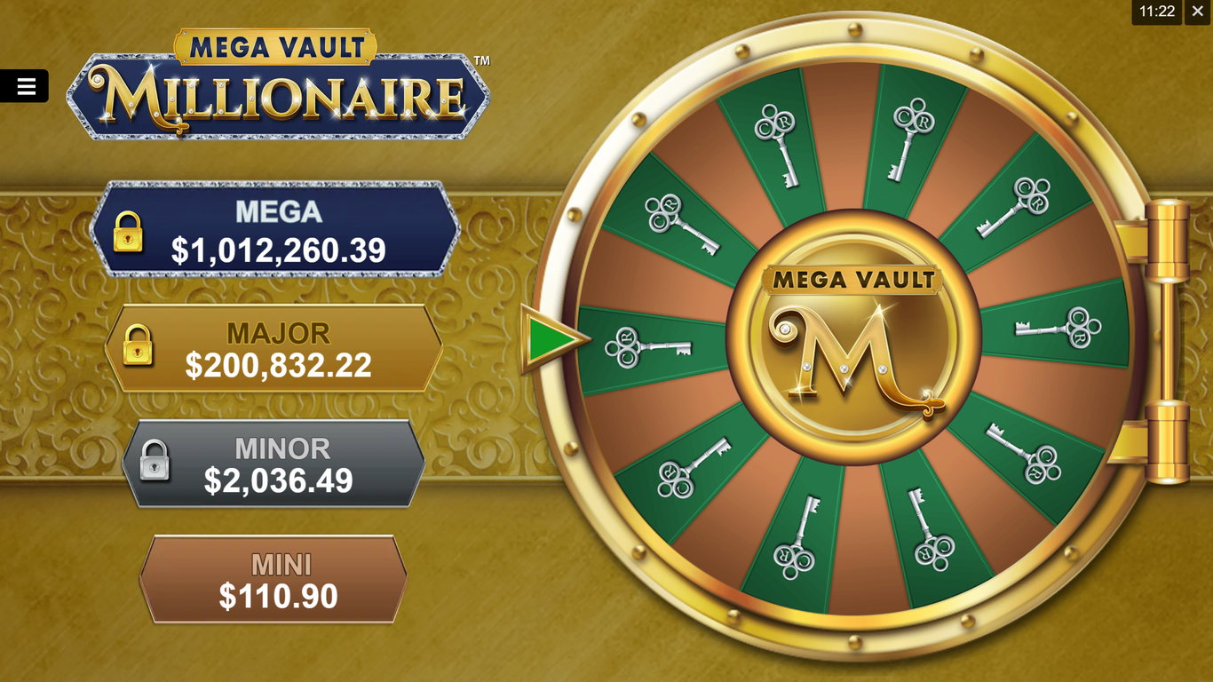 Mega Vault Millionaire Slot Demo Image