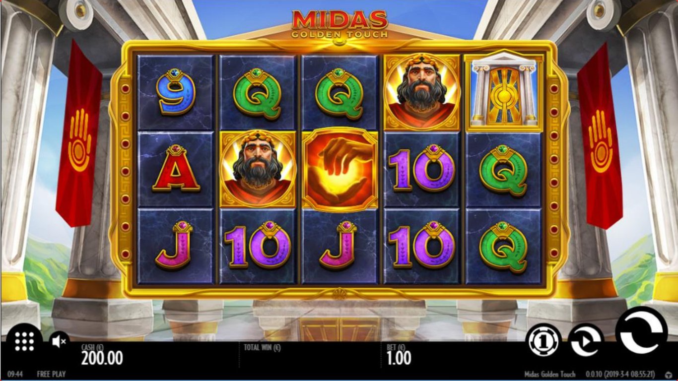 Midas Golden Touch Slot Review & Demo by Thunderkick - Play Free Online