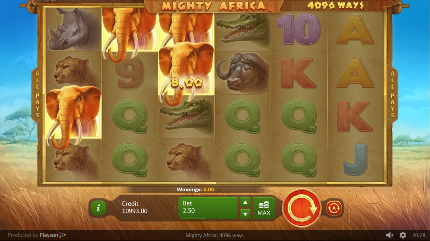 Mighty Africa Slot Slot Image in Demo - pic. 2