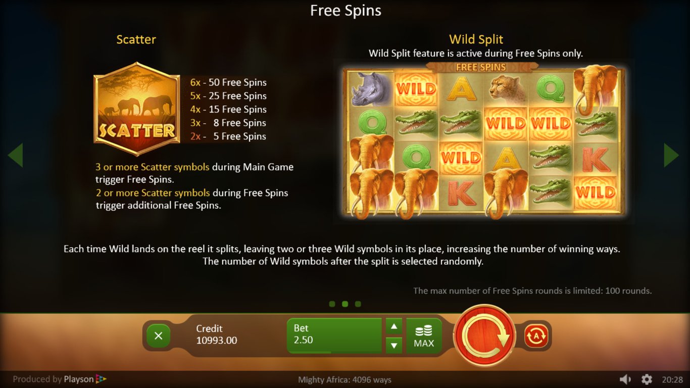 Mighty Africa Slot Slot Image in Demo - pic. 3