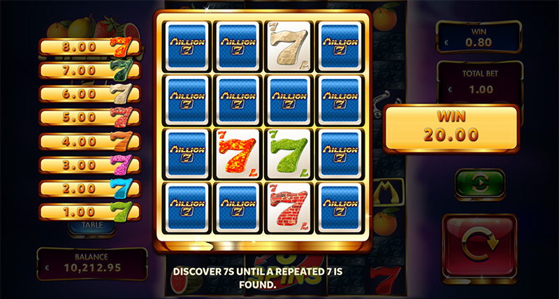 Million 7 Slot Slot Image in Demo - pic. 2