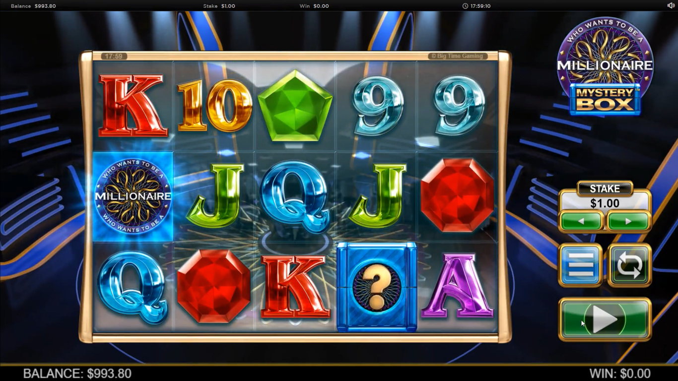 Millionaire Mystery Box Slot Demo Image