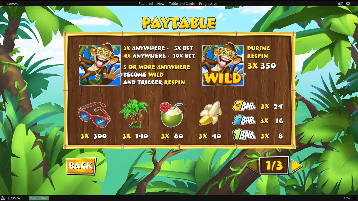 Monkey Mania Slot Slot Image in Demo - pic. 2