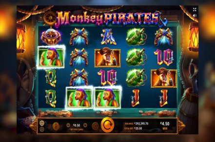 Monkey Pirates Slot Logo