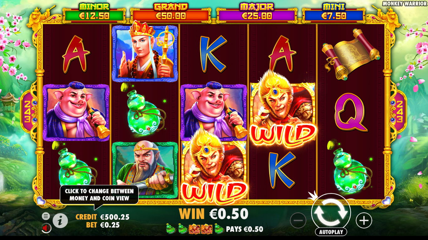 Monkey Warrior Slot Slot Image in Demo - pic. 2