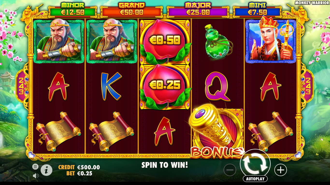 Monkey Warrior Slot Slot Image in Demo - pic. 3