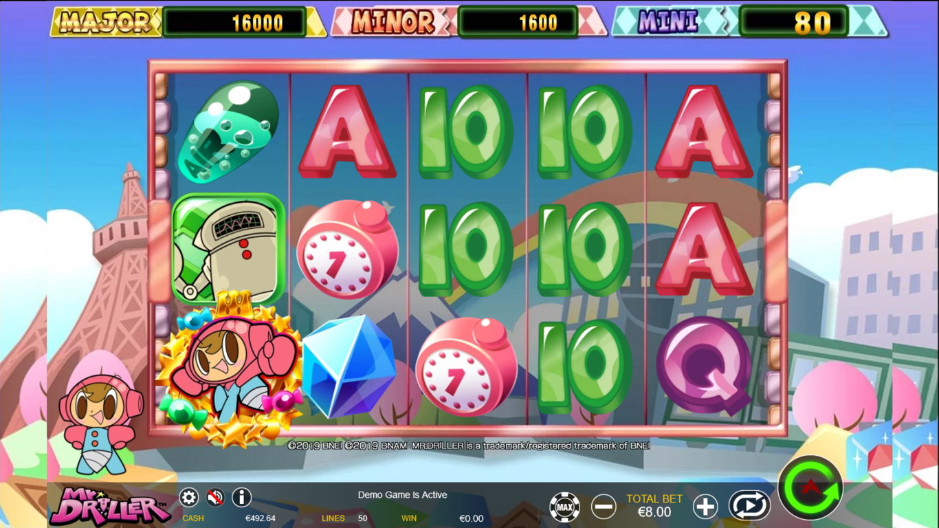 Mr Driller Slot Demo Image