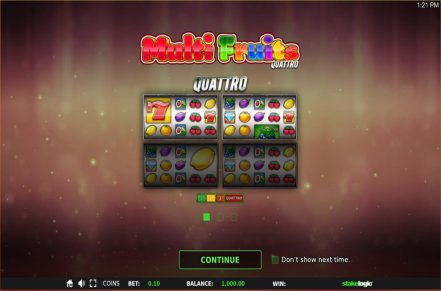 Multi Fruits Slot Logo