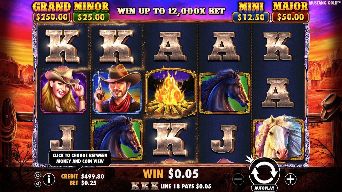 Mustang Gold Slot Demo Image