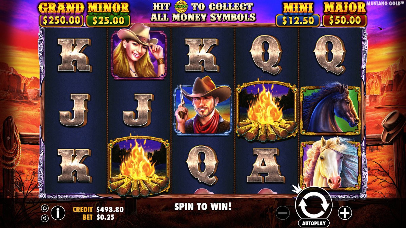 Mustang Gold Slot Slot Image in Demo - pic. 2