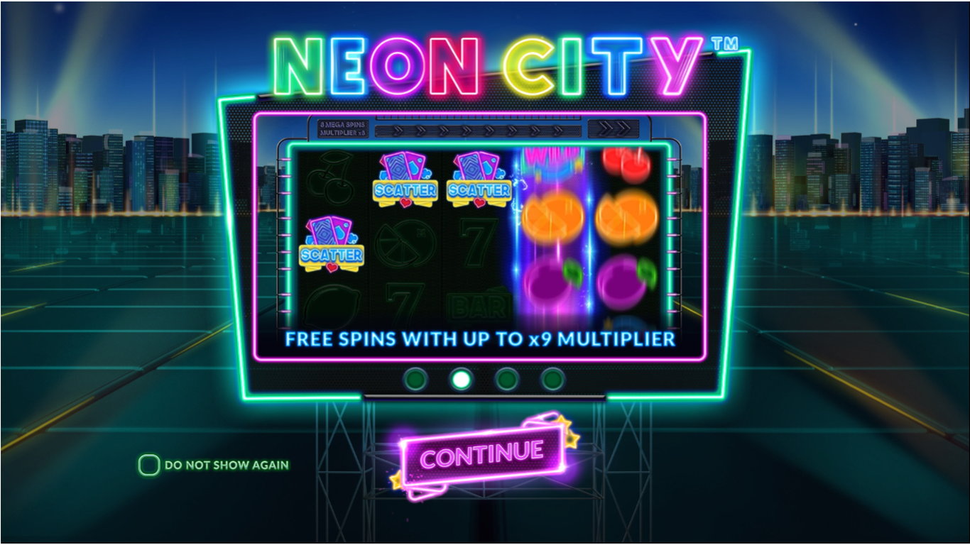 Neon City Slot Demo Image