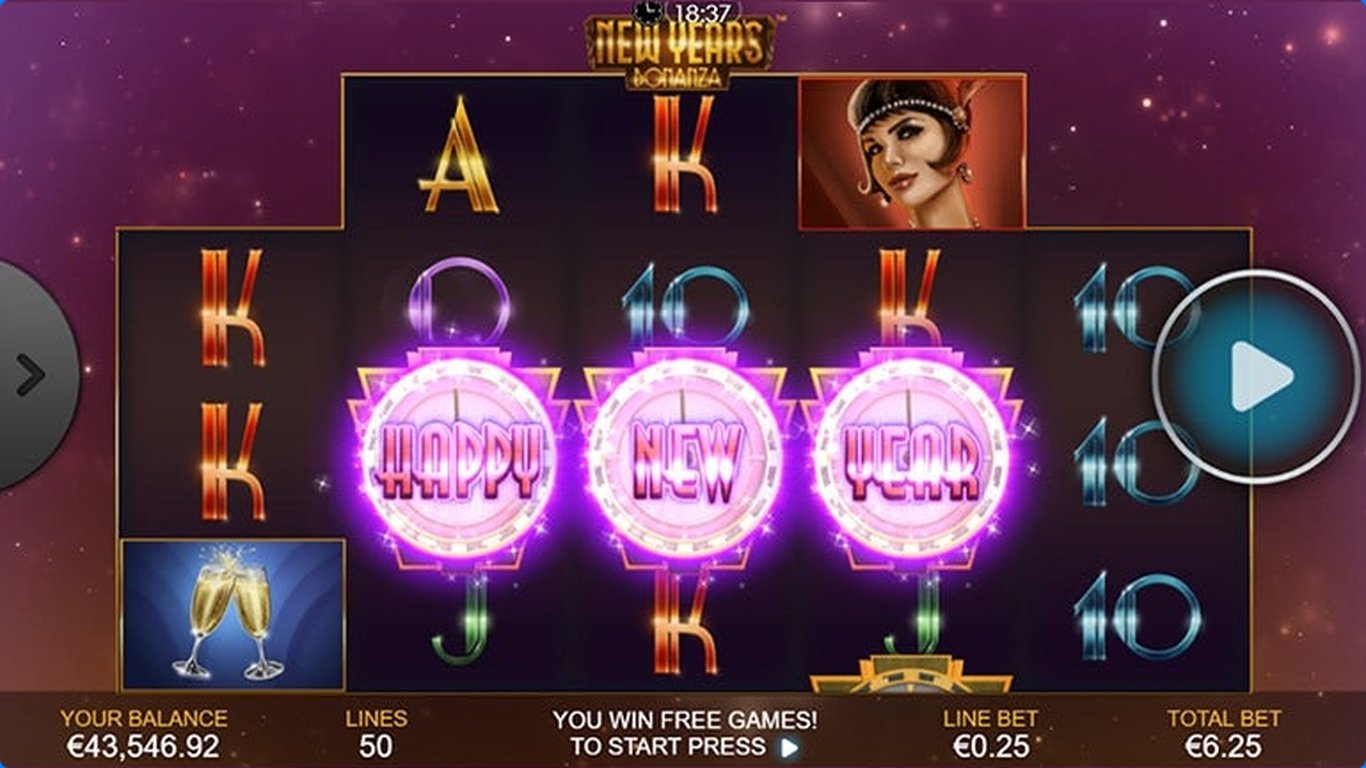 New Years Bonanza Slot Demo Image