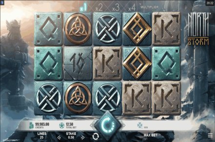 North Storm Slot Logo