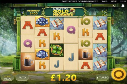 Paddy Power Gold Megaways Slot Logo