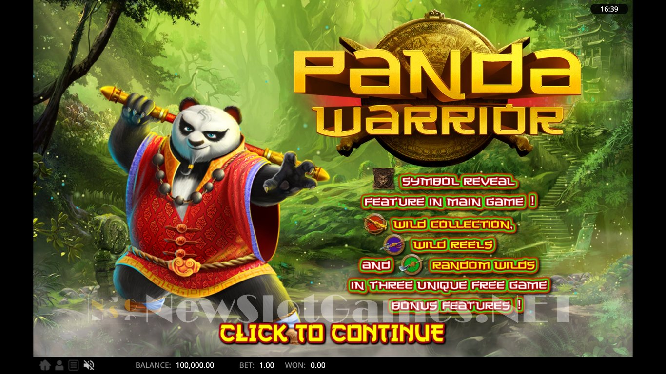 Panda Warrior Slot Demo Image