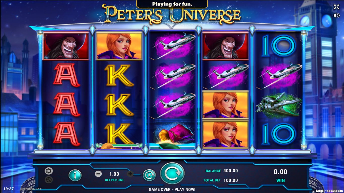 Peters Universe Slot Demo Image