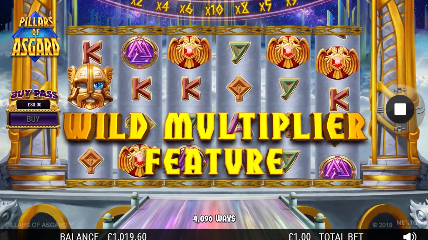 Pillars of Asgard Slot Slot Image in Demo - pic. 2