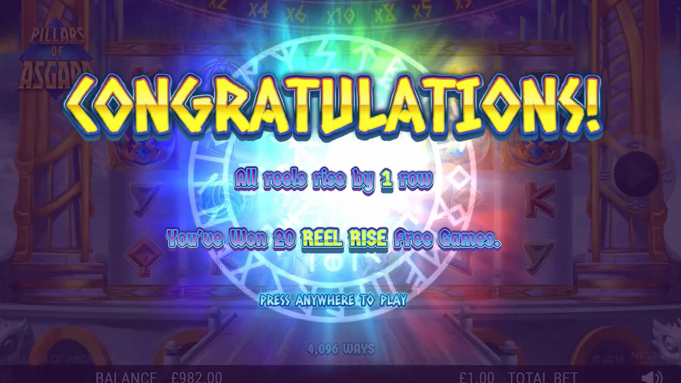 Pillars of Asgard Slot Slot Image in Demo - pic. 3