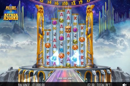 Pillars of Asgard Slot Logo