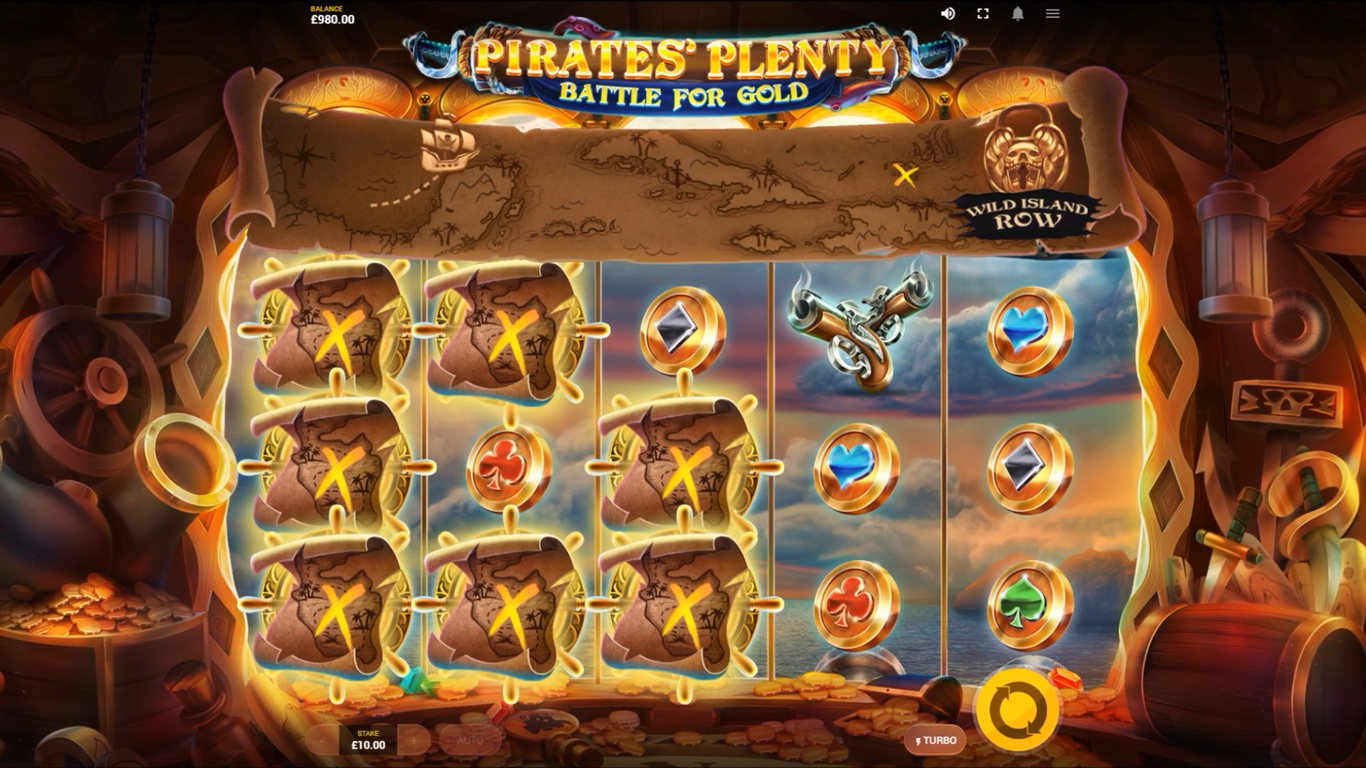 Pirates Plenty Battle for Gold Slot Demo Image