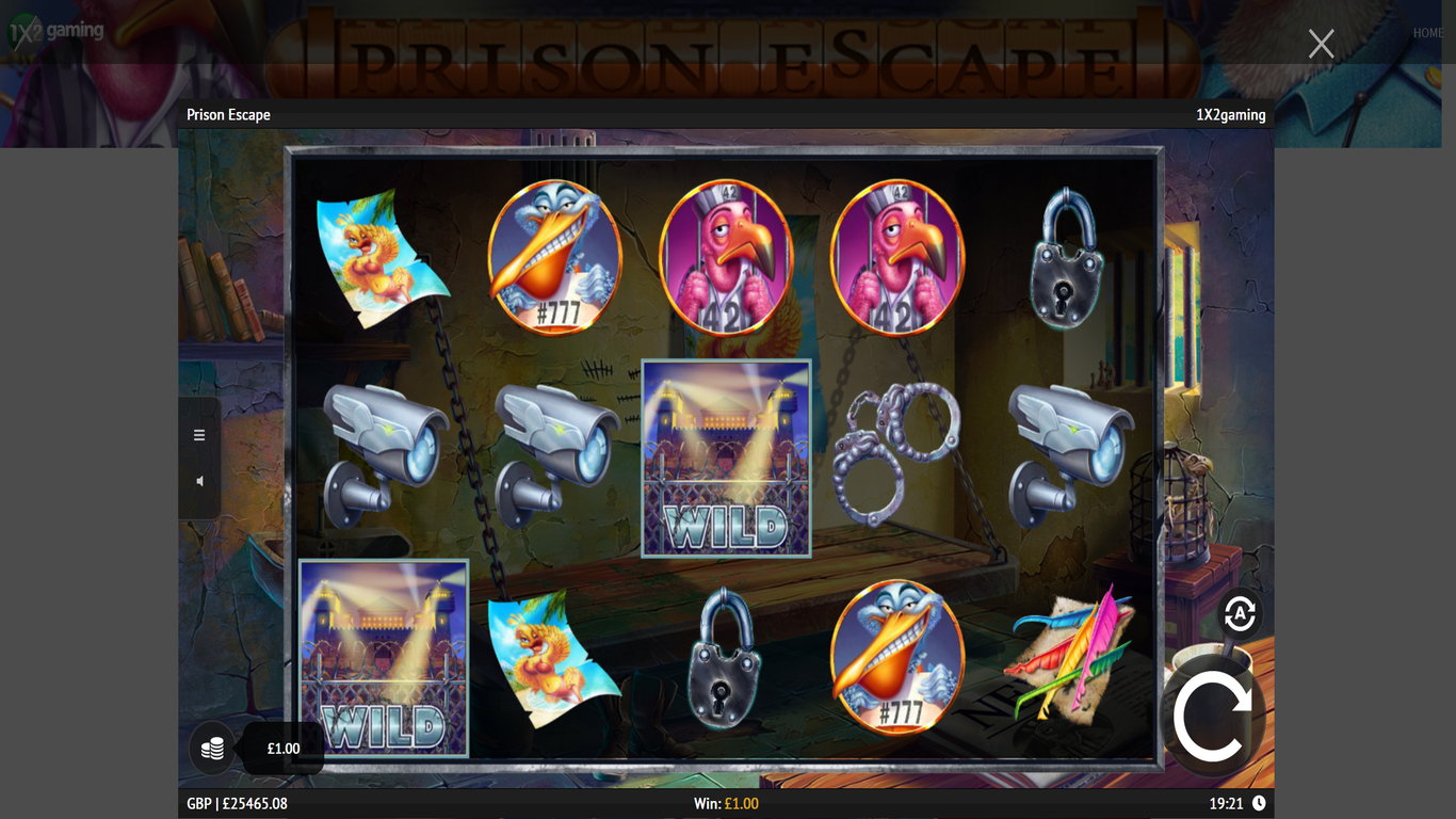 Prison Escape Slot Demo Image