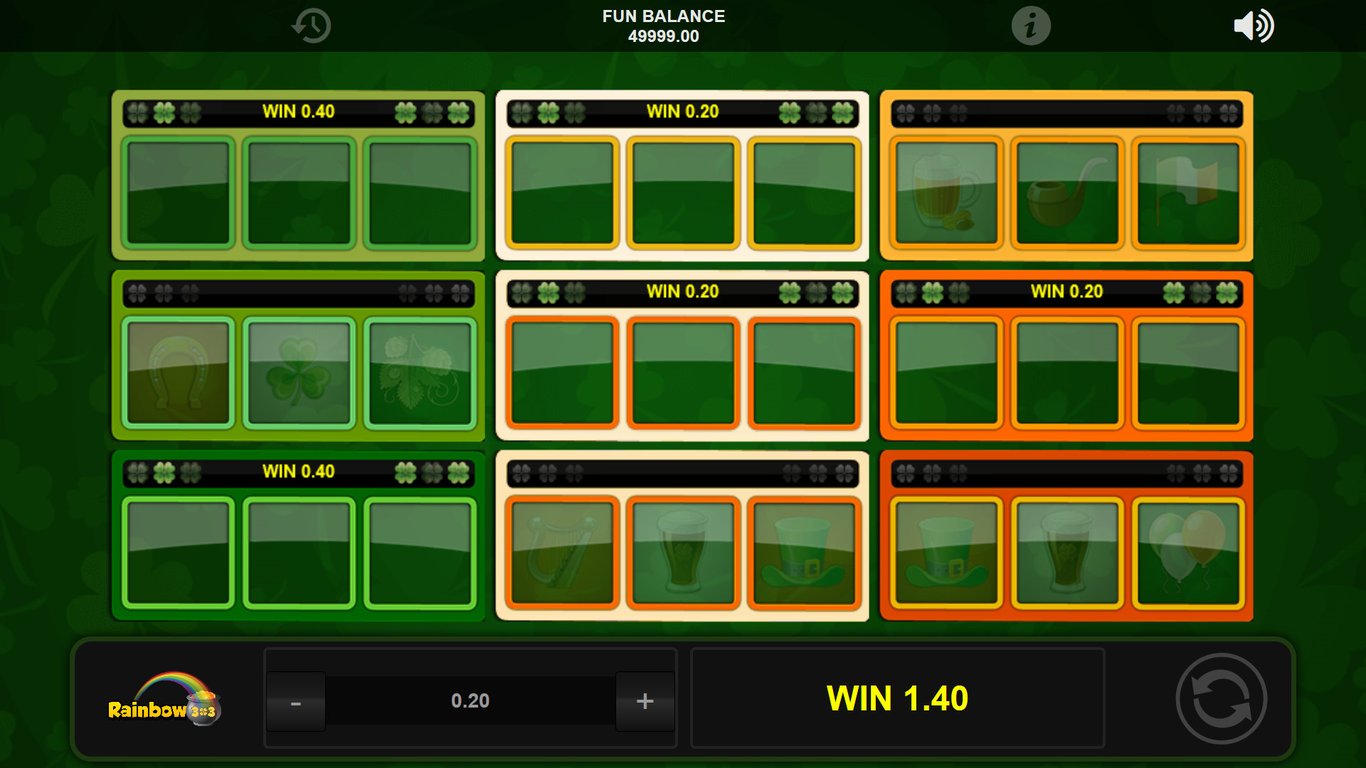 Rainbow 3X3 Slot Slot Image in Demo - pic. 2